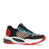 Zwarte dad sneakers met zebra print