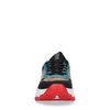 Zwarte dad sneakers met zebra print