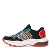 Zwarte dad sneakers met zebra print