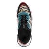 Zwarte dad sneakers met zebra print