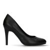 Gesloten zwarte pumps