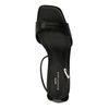 Zwarte sandalen met hak