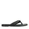 Zwarte teenslippers
