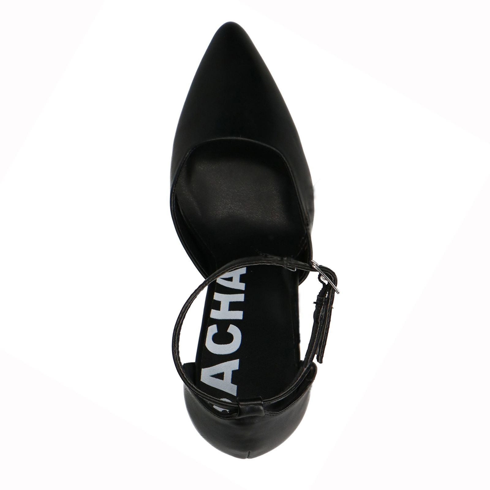 Zwarte pumps met enkelbandje - Damesschoenen – SACHA
