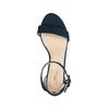 Sandalen met hak met denim
