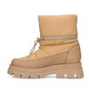 Cognac puffer boots