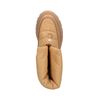 Cognac puffer boots