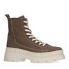 Groene canvas veterlaarsjes