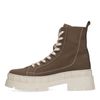 Groene canvas veterlaarsjes