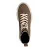 Groene canvas veterlaarsjes