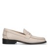 Loafers beiges en cuir classiques