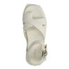 Sandales à plateforme en cuir - blanc