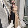 Bottes à lacets en cuir avec semelle plateforme - blanc cassé