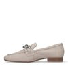 Loafers en cuir avec chaîne - latte