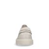 Loafers de couleur café latte en cuir