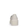 Loafers de couleur café latte en cuir