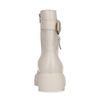 Bottines en cuir avec boucle - couleur café latte