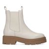 Bottines chelsea basses - couleur café latte