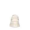 Penny loafers en cuir - blanc cassé