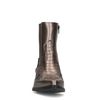Santiags en cuir - bronze