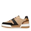 Baskets en daim avec détails - beige