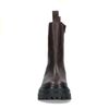 Chelsea boots en cuir - marron