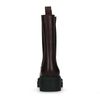 Chelsea boots en cuir - marron