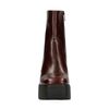 Bottines cuir à talon - marron foncé