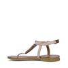 Sandales en cuir - nude