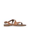 Sandales en cuir - marron