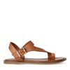 Sandales en cuir - marron
