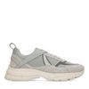 Baskets en cuir - gris