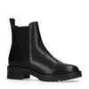 Chelsea boots en cuir - noir