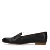 Loafers en cuir - noir