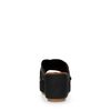 Sandales en cuir avec semelle plateforme - noir