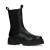 Chelsea boots en cuir - noir