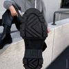 Chelsea boots en cuir - noir