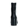 Bottines cuir à talon - noir