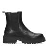 Chelsea boots en cuir - noir