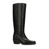 Santiags en cuir - noir