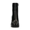 Bottines cuir à talon - noir