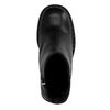 Bottines cuir à talon - noir