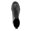 Bottines à lacets en cuir - noir