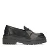 Loafers en cuir - noir