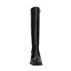Bottes hautes avec talon cubain - noir