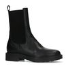 Chelsea boots en cuir - noir