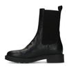 Chelsea boots en cuir - noir