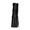 Bottines avec talon cubain - noir