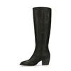 Santiags en cuir - noir