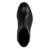 Bottines en cuir - noir